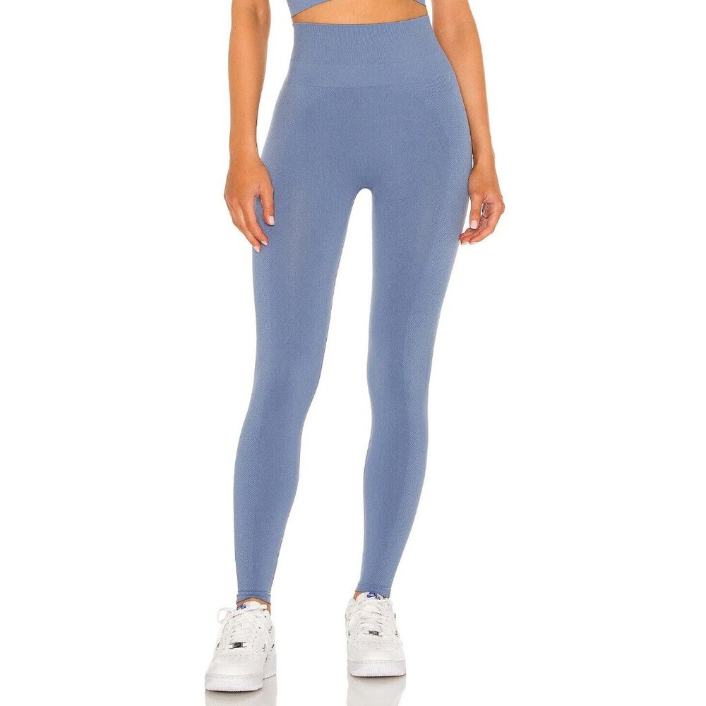 Spiritual Gangster Icon High Waisted Legging Seascape Blue